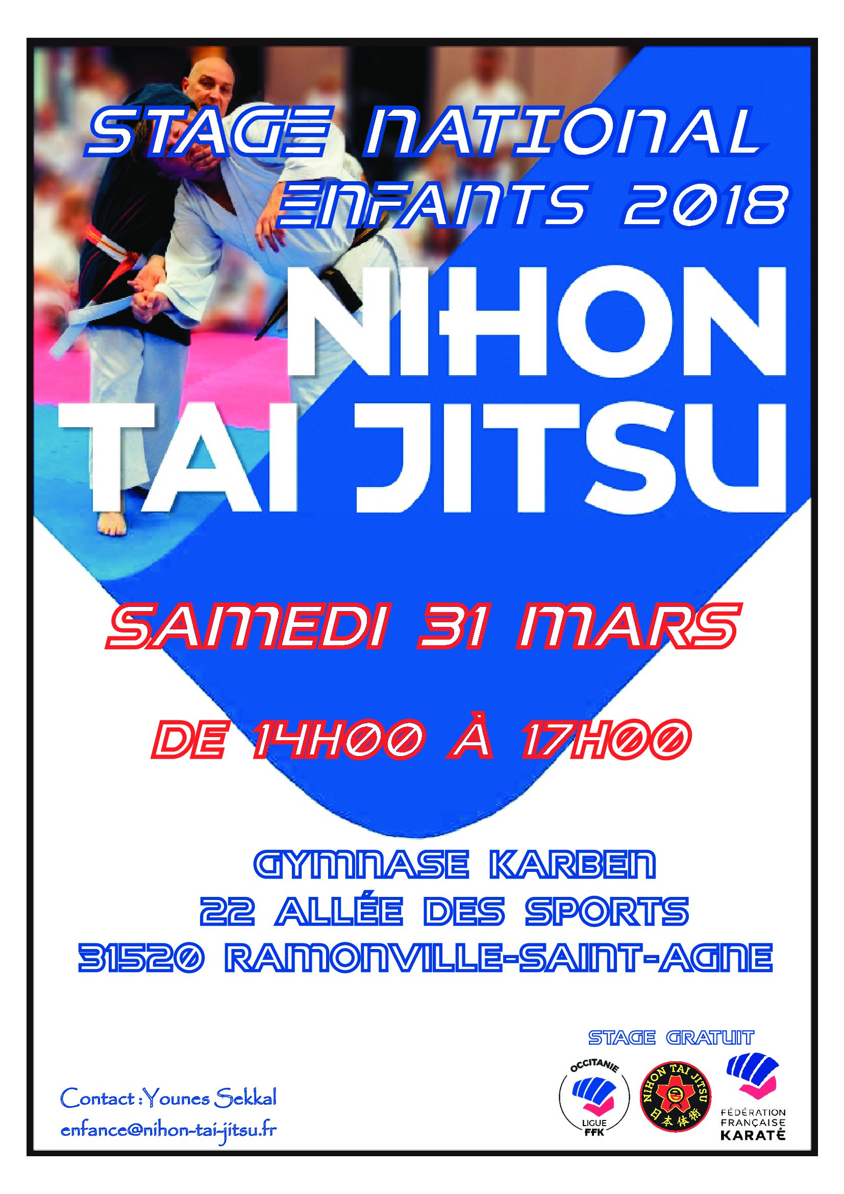 2018-03-31 FFK - 1ER STAGE NATIONAL ENFANTS - TOULOUSE